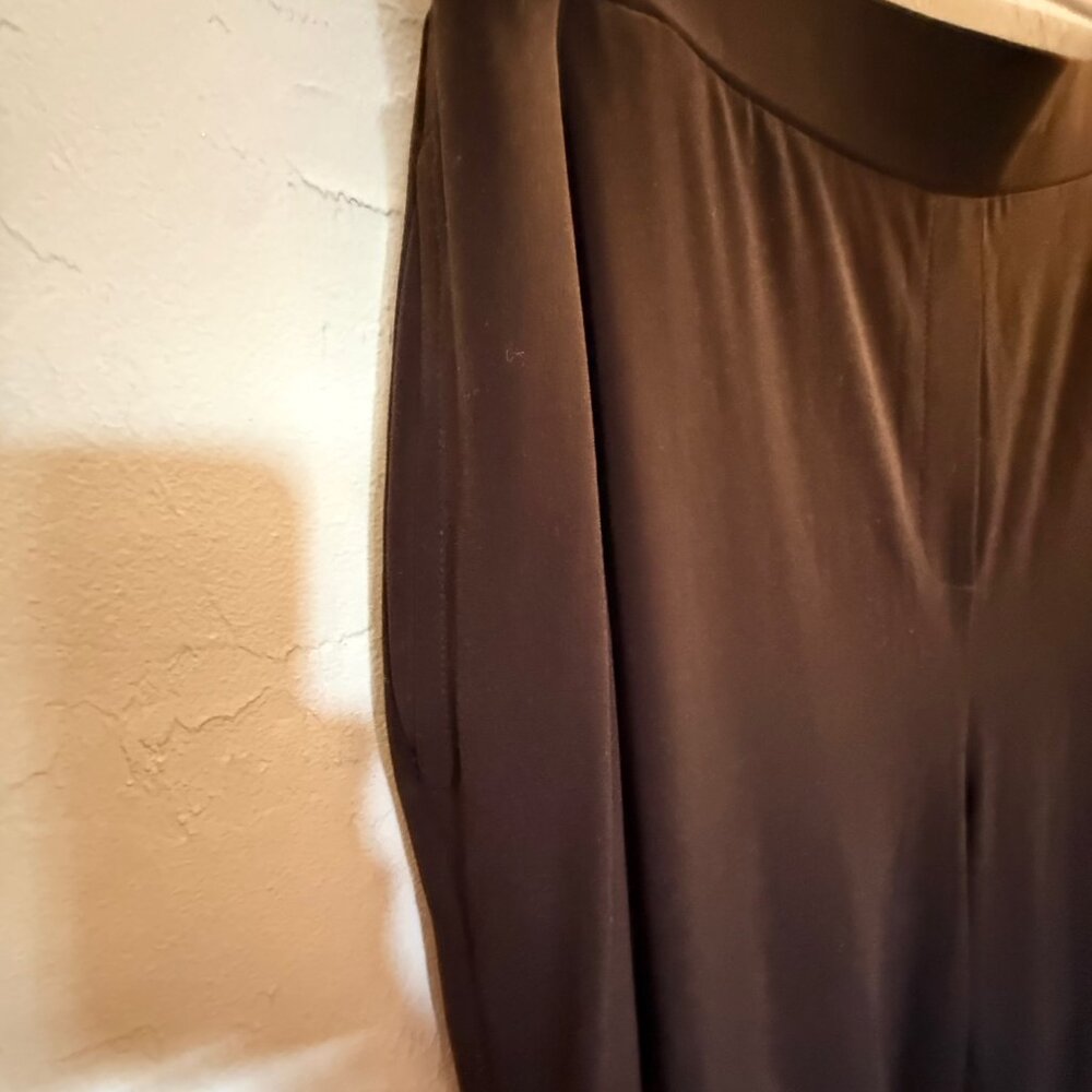 Susan Graver Pants, Brown, 1XL - Picture 2 of 8